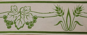 Wheat and Grapes Green Trim 10cm (not currently available) +£42.19